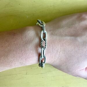 Silver David Yurman Chain Bracelet